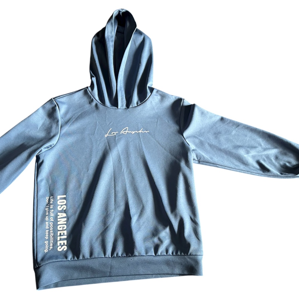 SHEIN Light Blue Kids Jacket